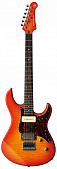 Yamaha Pacifica 611H FMLAB электрогитара серия Pacifica, цвет янтарный