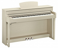 Yamaha CLP-635WA клавинова, 88 клавиш, цвет белый ясень