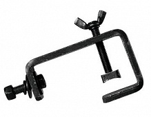 Eurolite TH-40S Theatre clamp bk крюк для подвеса приборов на ферму диаметром до 40 мм, цвет черный