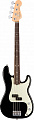 Fender AM Pro P Bass RW BK бас-гитара American Pro Precision Bass, цвет черный