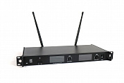 RFIntell QL5R/QL1-A 651,800-683,400 МГц, 2-канальная радиосистема с 2-мя ручными микрофонами QL1