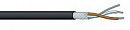 Canare MS202 BLK симметричный микрофонный кабель 2.8 мм, чёрный