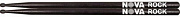 Vic Firth NRockB барабанные палочки Rock с деревянным наконечником, цвет черный