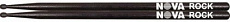 Vic Firth NRockB барабанные палочки Rock с деревянным наконечником, цвет черный