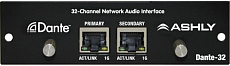Ashly Dante-32 сетевой аудио интерфейс Dante™ для микшеров digiMIX