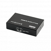 AVCLINK SP-12H усилитель-распределитель HDMI. Входы: 1 x HDMI. Выходы: 2 x HDMI. Максимальное разрешение: 4K@60Гц (4:4:4). Поддержка HDCP2.2 и HDR.