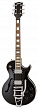 Burny BLC75 BLK  электрогитара концепт Gibson® Les Paul® Hollowbody Groovy, цвет черный