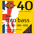 Rotosound RB 40 струны для бас-гитары 40-100, никель