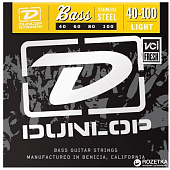 Dunlop DBS40100  струны для бас гитары, сталь, 40-100