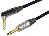 Roxtone TGJJ310-15/1 кабель инструментальный, цвет сине-черный, длинна 1 метр