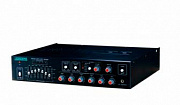 DSPPA MP-6935 Микшер-усилитель для дискуссионной системы 350 Вт 100В, 6 микр/4 AUX входа, 1 выход. 7 полос эквализации. Регулировка громкости каждого канала