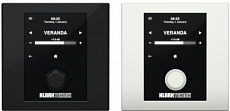 Klark Teknik DM TCE настенный контроллер с цветным тачскрин дисплеем 2.3", белая и чёрная панель