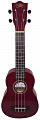 Kaimana UK-21 RDM укулеле сопрано, цвет красный матовый