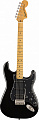 Fender Squier SQ CV 70s Strat HSS MN BLK электрогитара, цвет черный