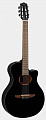 Yamaha NTX1 BL  электроакустическая классическая гитара, верхняя дека из массива ситхинской ели
