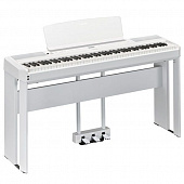 Yamaha P-515WH Set  портативное цифровое пианино, 88 клавиш, комплект блок педалей и стойка