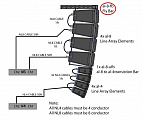 VUE Audiotechnik al-8-FB рама для подвеса линейного массива al-8