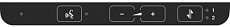 Shure FP 5981 F OL6 5PK накладка №6 для делегата кнопками: селектор каналов, громкость, вкл микрофон, 5 шт
