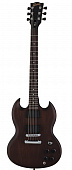 Gibson SGJ Rubbed Vintage Burst электрогитара с чехлом, цвет матовый бёрст