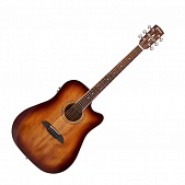 Framus FD 14 M VS CE  электроакустическая гитара Dreadnought, цвет санберст