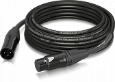 Behringer PMC-1000 микрофонный кабель XLR female—XLR male, разъемы Neutrik, 10.0 м, 2 x 0.22 mm², диаметр 6.8 мм,черный