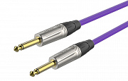 Roxtone TGJJ100-TPL/6 кабель инструментальный, фиолетовый, 6 метров