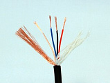 Mogami 2893-02 микрофонный кабель Quad 4.8 мм, цвет красный