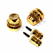 Fender Fender® Strap Locks (Gold) замки для ремня (стрэплоки), цвет золотистый (2 шт.)