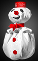 Global Effects насадка-снеговик для подвесной конфетти-машины Easy Swirl Snowman. Выброс конфетти в диаметре 4 метра