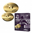 Zildjian Planet Z PLZ1316 набор тарелок, хай-хет 13" и краш 16"