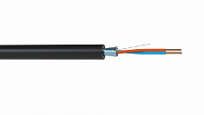 Wize WMC2450P кабель балансный микрофонный 50 м, 24 AWG, 0.22 мм2, диаметр 3.8 мм, экран, медь 7 x 0.20 мм, черный, бухта