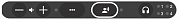 Shure MXC605-ACC-SPK+FUN Накладка на пульт MXC605 (спикер, функции), 10 шт.