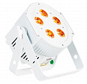 American DJ 5PX HEX Pearl светодиодный прожектор с 5 светодиодами HEX 6-в-1 мощностью 12 Вт каждый, цвет белый