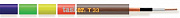 Tasker T 33 Transparent Brown кабель гитарный OFC 1 х 0.50 мм², цвет прозрачный коричневый