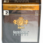 Rico Grand Concert Bb Clarinet DEUTSCHE 3,5x10 (RGG10BCL350) - Трости для кларнета Bb - 3.5, (10шт)