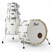 Pearl MMG924XSP/ C187  ударная установка из 4-х барабанов, цвет Silver White Swirl, без стоек