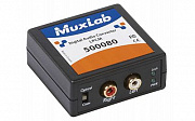 MuxLab 500080 преобразователь цифро-аналоговый (ЦАП) сигнала LPSM, 1 цифровой оптический вход (Toslink), 1 цифровой коаксиальный вход (S/PDIF), 1 аналоговый аудиовыход (RCA)