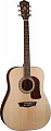 Washburn HD10S  акустическая гитара Dreadnought, цвет-натуральный