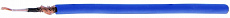 Invotone PIC100B инструментальный кабель, диаметр 5 мм, цвет синий