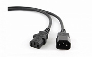 Wize CAC6-C13-C14-1.8M кабель сетевой , 1.8 м, C13-С14, 6 А, черный, пакет