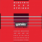 Warwick 42200M4 струны для бас-гитары Red Label 45-105, сталь