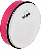 Meinl NINO45SP ручной барабан 8' с колотушкой розовый, мембрана пластик
