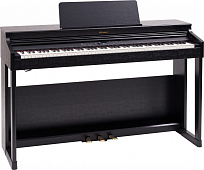 Roland RP701-CB цифровое фортепиано, 88 клавиш PHA-4 Premium, 324 тембров, 256-голосая полифония, цвет черный