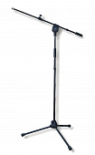 Roxtone MS019T Black микрофонная стойка, "журавль", цвет черный