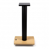Radiotehnika T6 Black/Wood стойка для акустической системы, цвет черный/древесный натуральный