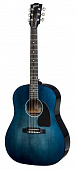 Gibson 2018 J-45 Denim Denim Blue гитара электроакустическая, цвет синие джинсы
