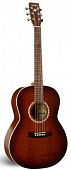 A&L 14309 акустическая гитара, цвет античный санбёрст, с кейсом