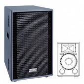 Soundking F215 2-полосная акустическая система, 300Вт, 8 Ом, 15''/1.35''CD