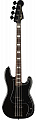 Fender Duff MCKagen DLX P Bass RW BLK  бас-гитара 4-струнная, цвет черный, в комплекте чехол