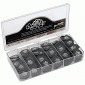 Dunlop Tortex Pitch Black Standard Display 4880  короб с медиаторами, 050, 060, 073, 088, 100, 114 - 72 шт, 432 шт
